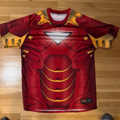 Iron man Red Large Men's ProAthletics Jersey (Used)