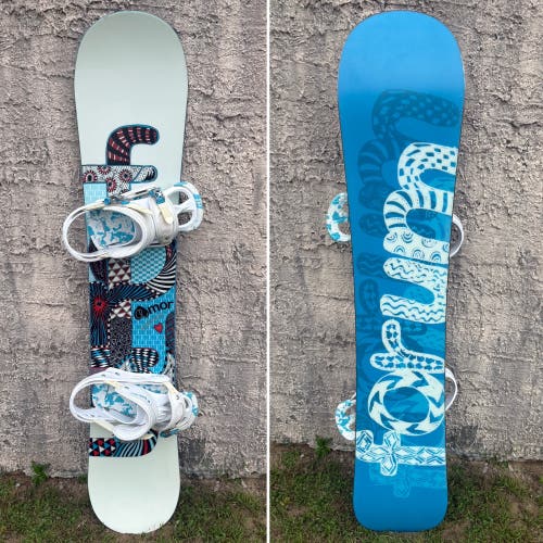 140cm Forum Amor Snowboard with Burton Citizen Binding (size Large)