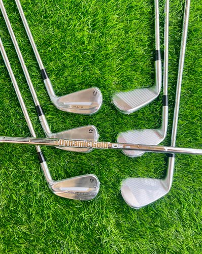 Men's 2025 TaylorMade P-790 Right Handed Iron
Set Stiff Flex Steel Shaft (New)
