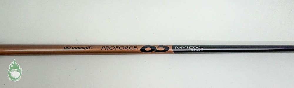 UST Mamiya ProForce M40X 65g Stiff Flex Wood Shaft Taylormade Tip 42.5"
