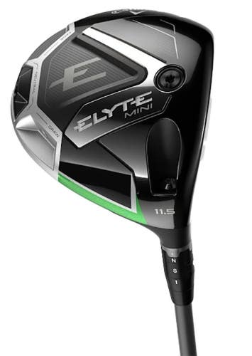 New Callaway Elyte Mini Driver 11.5 Left-Handed Denali Charcoal 60G 6.0 Stiff