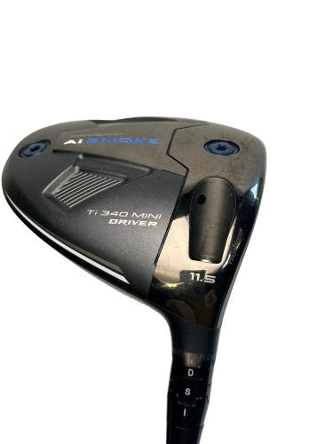 Callaway Paradym Ai Smoke Ti 340 Mini Driver 11.5 Right-Handed Denali Blue 50G