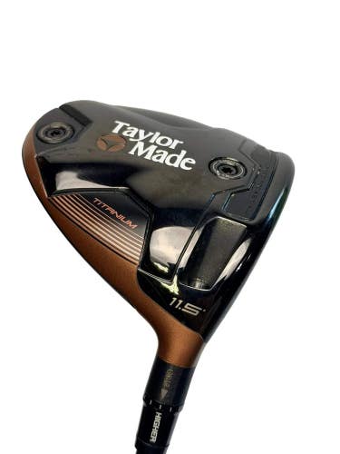 TaylorMade BRNR Mini Driver Titanium 11.5 RH Aldila NVS 65 Stiff Used