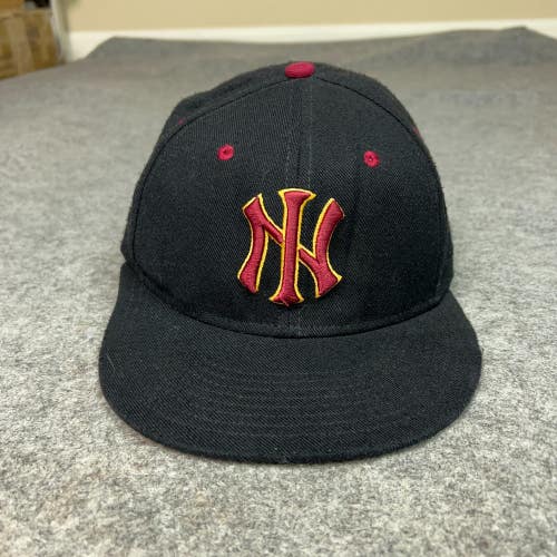New York Yankees Mens Hat Cap Small Black Maroon Nike True Baseball MLB DriFit