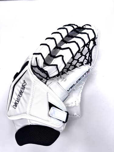 Used Vaughn VX1 VELOCITY Junior Goalie Catcher White 11860-S000315942