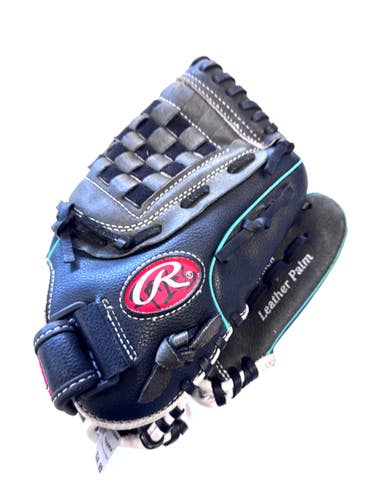Used Rawlings FASTPITCH BB/SB Glove RH Throw Black 11" 11860-S000315886