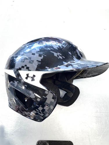 Used Under Armour 5 7/8 - 6 3/4 UABH2-110 Batting Helmet No Mask Grey Fits all 11860-S000315883