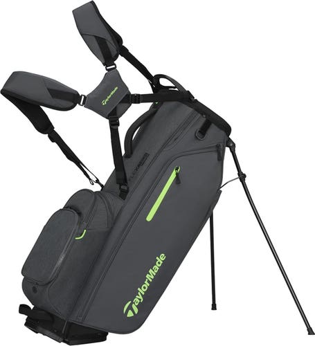 NEW 2026 TaylorMade Flextech Crossover Grey/Neon Green 14 Way Stand/Carry Golf