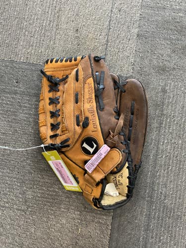 Used Louisville Slugger PLAYER SERIES BB/SB Glove RH Throw Brown 13" 11614-S000244297