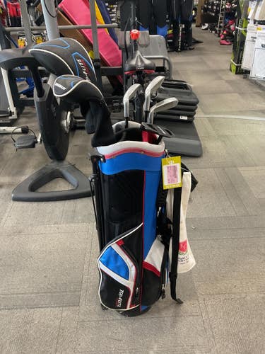 Used Top Flite 6 PIECE JUNIOR SET Jr Package Set RH White/Royal/Red 6 Piece 11614-S000244294