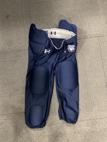 Used Under Armour Youth FB Integrated Pants Navy Blue XL 11614-S000244227
