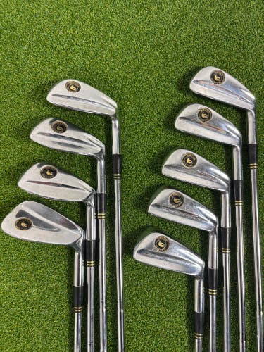 Weser Custom Forged Iron Set 3-PW SW True Temper Steel RH Vintage 9 Clubs