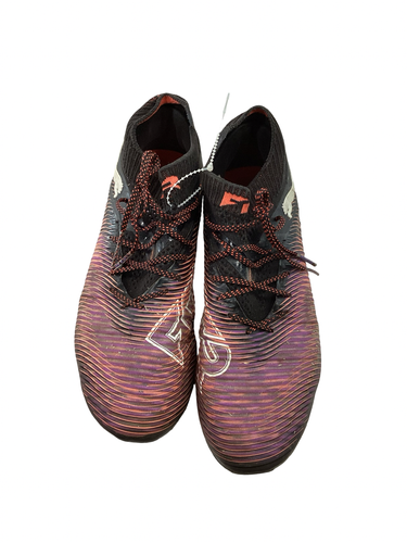 Used Puma FTR Soccer Cleats Black And Purple Senior 7 11613-S000190045