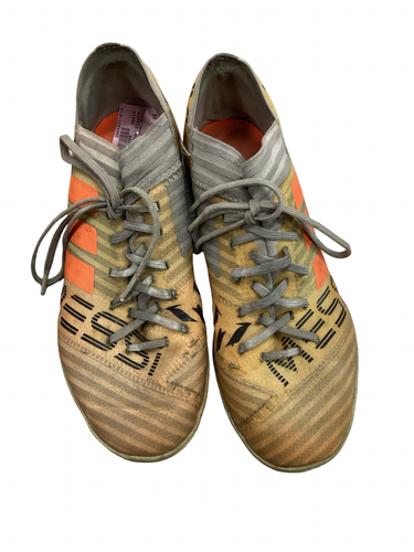 Used Adidas MESSI Soccer Cleats Tan Junior 05 11613-S000190027