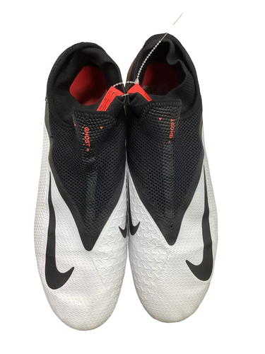 Used Nike PHANTOM VSN Soccer Cleats White Senior 12.5 11613-S000190017