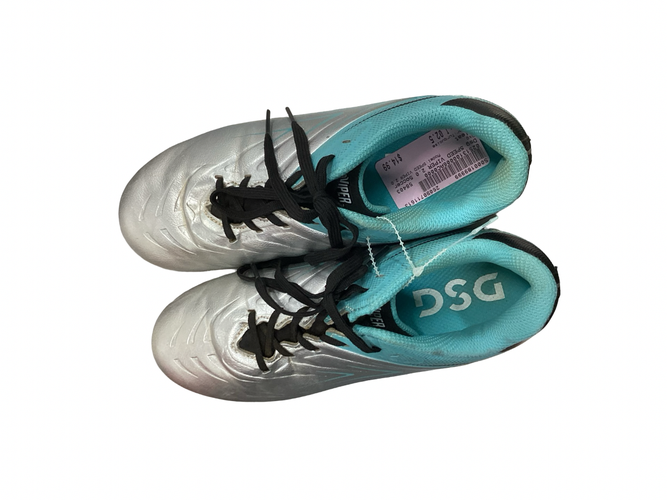 Used Dsg SPEED VIPER 2.0 Soccer Cleats Turquoise Junior 02.5 11613-S000189999