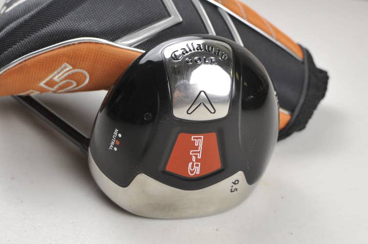 Callaway FT-5 9.5* Driver Stiff Flex Right Fujikura E Fit-On 360  #227001
