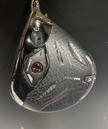 Callaway Quantum Triple Diamond Max Driver 9.0* Stiff Ventus Black 60g RH Used