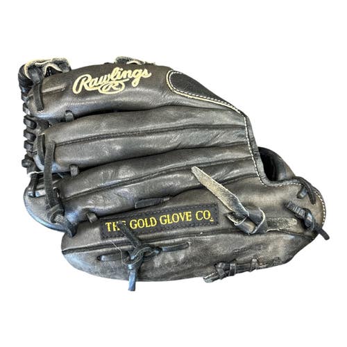 Used Rawlings GG GAMER BB/SB Glove RH Throw Black 11" 11850-S000025892