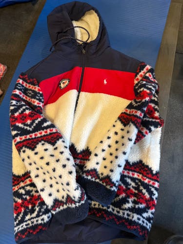 2026 Paralympic Fleece Men's Large Jacket (New)