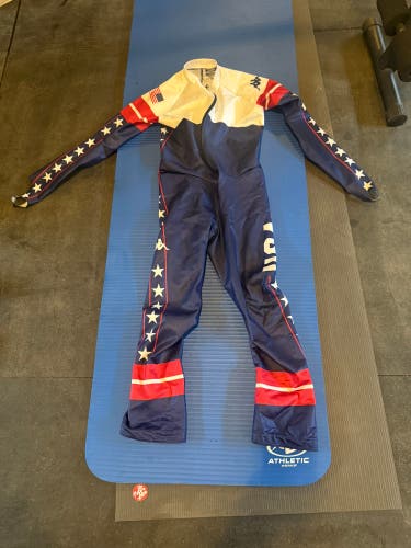 Men's Large 2026 OLYMPIC U.S. Ski Team Ski Suit (New) FIS Legal