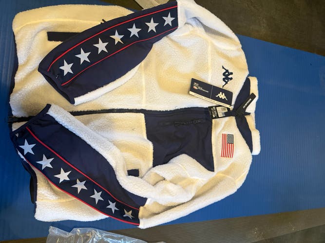2026 Olympic Kappa Men's Large fleece (New)