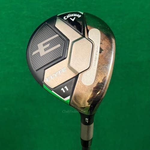 Callaway ELYTE 27 Fairway 11 Wood Vanquish 4-R2 Graphite Seniors w/ HC