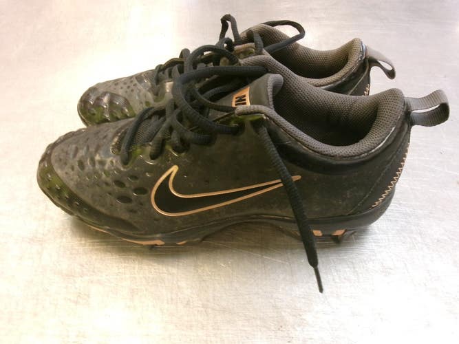 Used Nike FASTFLEX BB/SB Cleats Black Junior 06 11339-S000206993