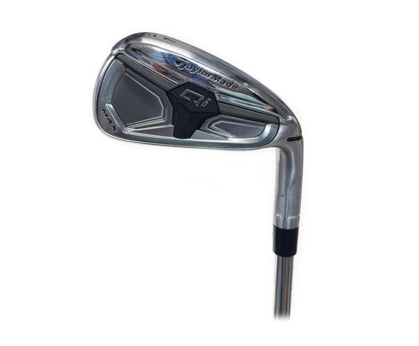 TaylorMade Qi Max 5-PW+AW +1.25" Long Iron Set Steel KBS Max Lite Stiff Flex