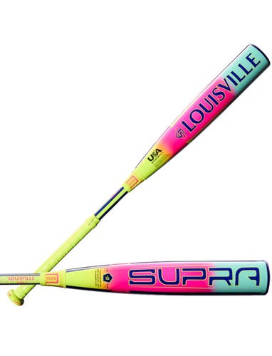 2027 Louisville Slugger Supra Composite USABat Certified Bat (-10) 20 oz 30" (New)