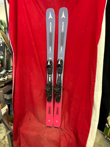 Skis: Atomic 149 cm All Mountain Skis With Bindings (Used)