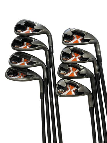 Used Callaway X24 Hot Mens RH 4-SW Iron Set 11692-S000157515