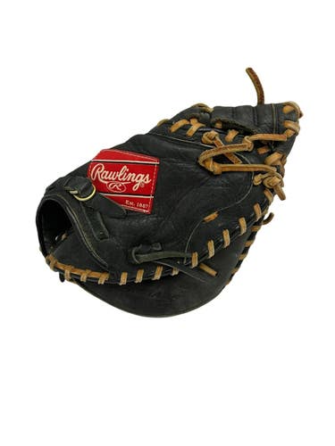 Used Rawlings Renegade 31.5" RH Throw Baseball Catchers Mitt Black 11692-S000157494