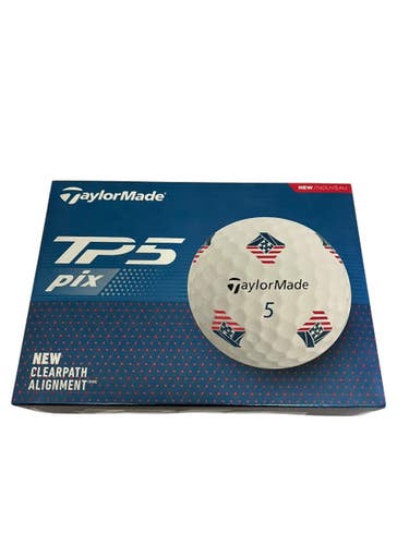 New Taylormade TP5 Pix 12 Pack - Golf Balls Dozen 11692-S000157485