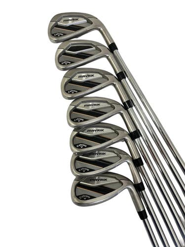 Used Callaway Mavrik 5-AW RH Mens Iron Set   11692-S000157477