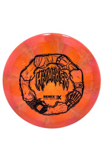 Used Remix Haymaker 174g Disc Golf Driver Orange  11692-S000157446