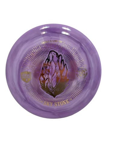 Used Discmania Swirly S-Line PD2 Sky Stone 173g Disc Golf Driver Purple 11692-S000157442