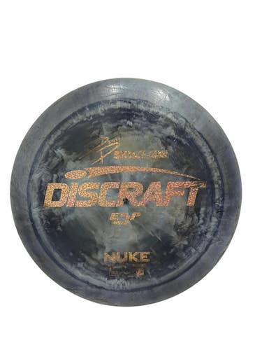 Used Discraft ESP PP Nuke 173g Disc Golf Driver Black  11692-S000157441