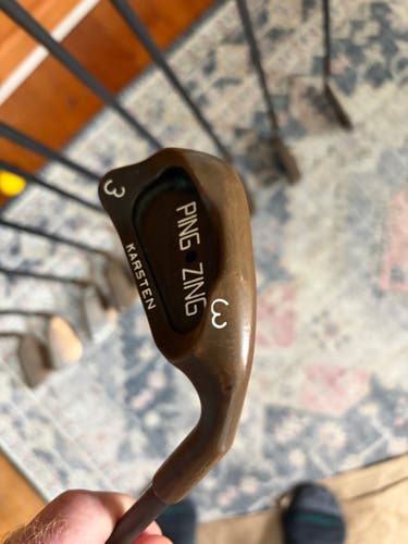 Ping Zing BeCu Right Handed Iron Set Stiff Flex GLoomis Shafts