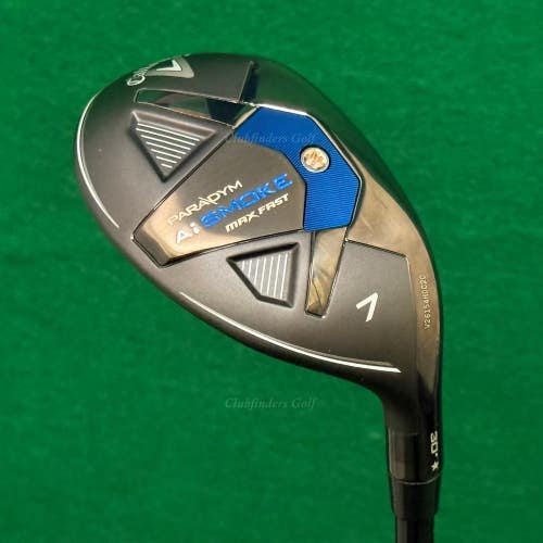 Callaway Paradym Ai Smoke Max Fast 30* 7 Hybrid Tensei AV Series 65 Stiff w/HC