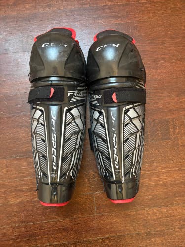 Youth CCM JetSpeed FT350 11" Shin Pads (Used)