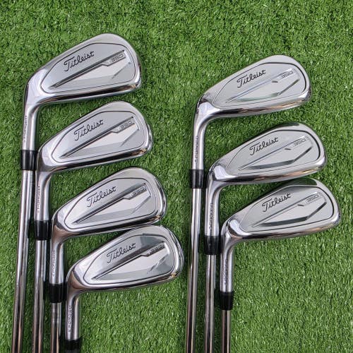 2023 Titleist T350 Forged Iron Set 5-PW GW(48) AMT Red S300 Stiff Steel Left