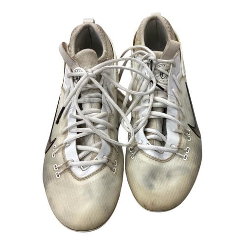 Used Nike LAX Cleats Mens White Senior 11 11846-S000110294