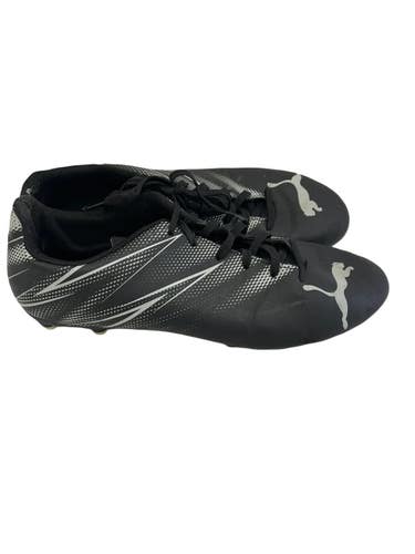 Used Puma ATTACANTO Soccer Cleats Black Senior 10.5 11692-S000157339