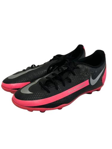 Used Nike PHANTOM Soccer Cleats Black And Pink Senior 5.5 11692-S000157367