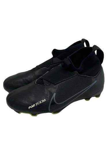 Used Nike ZOOM SUPERFLY Soccer Cleats Black Junior 03.5 11692-S000157400