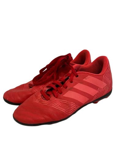Used Adidas NEMESIS Soccer Cleats Red Junior 02.5 11692-S000157401