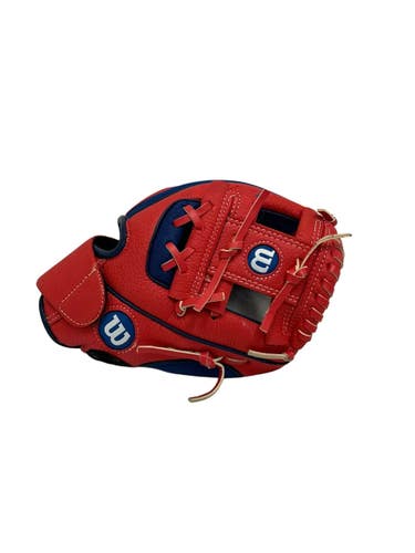 Used Wilson A200 BB/SB Glove T-ball Red 10" 11692-S000157402