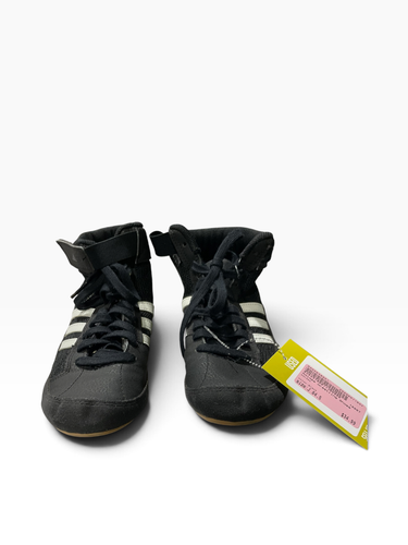 Used Adidas Wrestling Shoes Black Junior 04.5 11847-S000038951