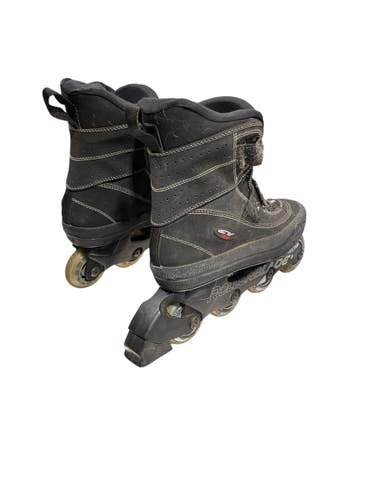Used Rollerblade Senior Rec Fitness Skates Black Senior 8 11847-S000038987